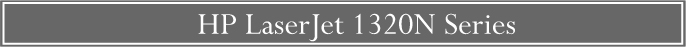 HP laserjet 1320N printer