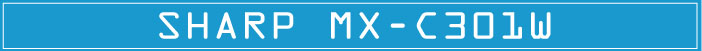 Sharp MX-C301W color MFP image tag